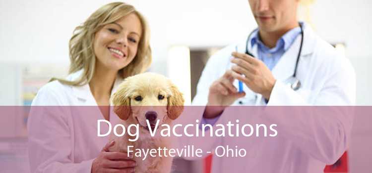 Dog Vaccinations Fayetteville - Ohio