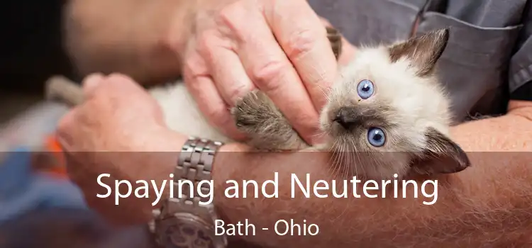 Spaying and Neutering Bath - Ohio