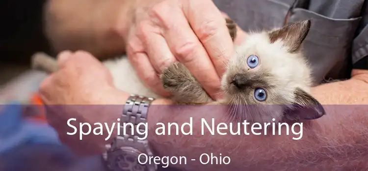 Spaying and Neutering Oregon - Ohio